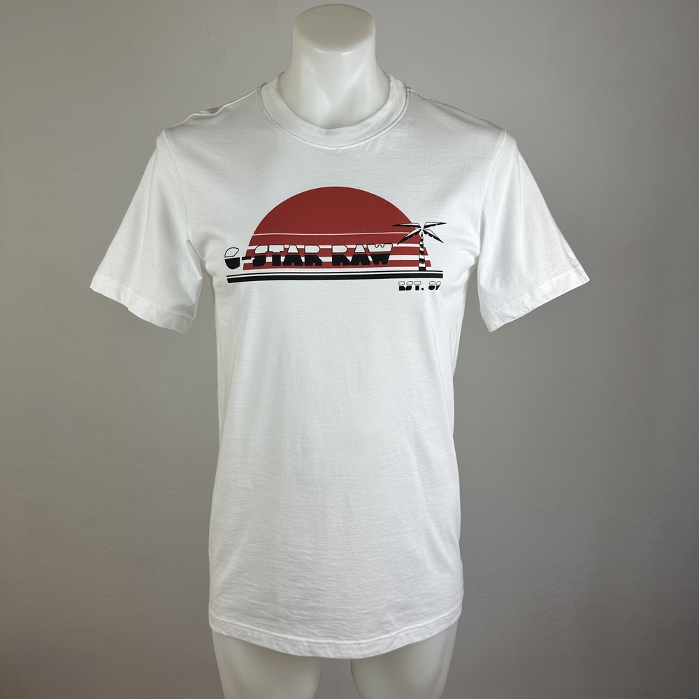 NWT G-Star RAW Graphic Sunrise Shirt Size Medium